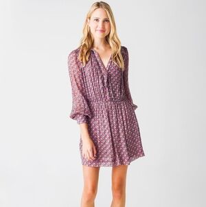 ZADIG & VOLTAIRE Women's Reevas Liberty Skull Mini Cinch Waist Dress Small